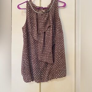 Loft sleeveless Blouse size Medium